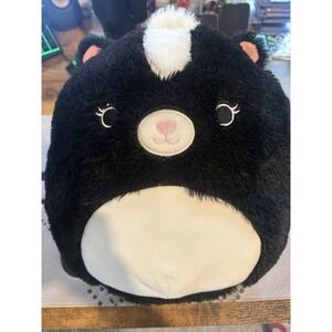 KellyToy Squishmallows Selma Skunk FuzzAMallow 12" Plush Stuffed Animal Cuddly